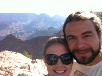 Katie and Ethan Grand Canyon