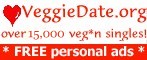 vegetarian singles, vegan singles, rawfood singles