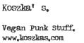 vegan punk stuff